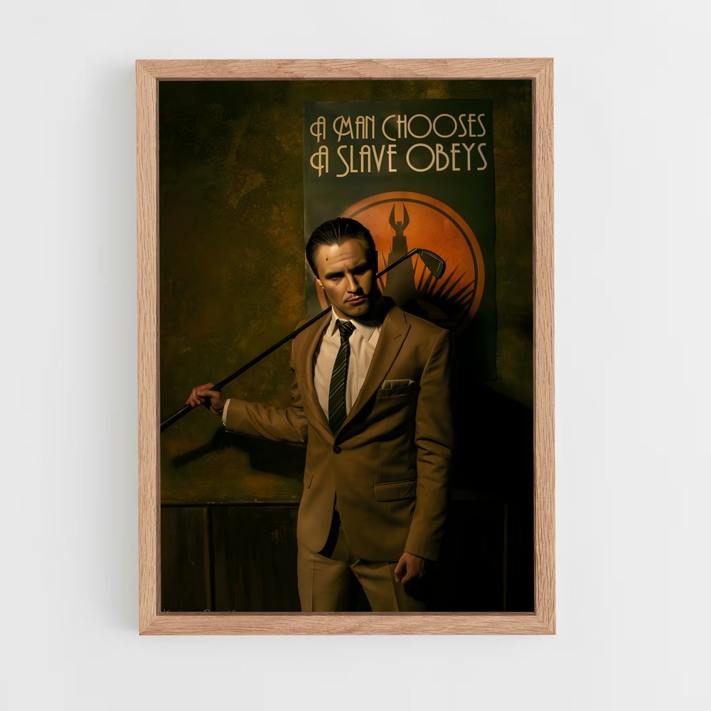 Poster L'Illusionniste Élégant – affiche Bioshock (vue 4)